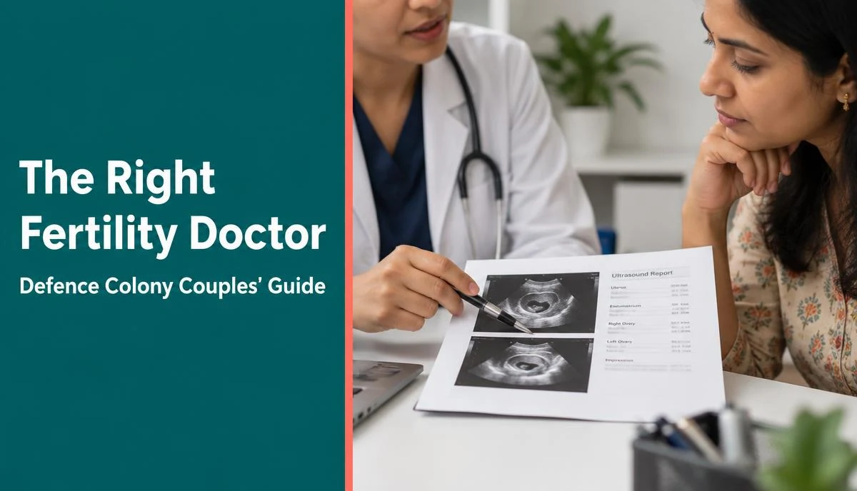 Fertility Doctor Near Defence Colony: Choosing Your Care