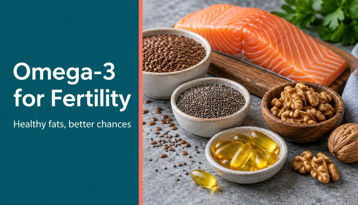 Omega-3 for Fertility: Benefits, Food Sources and How It Supports Reproductive Health
